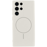 Чохол Silicone Cover Lakshmi Full Camera (AA) with MagFit для Samsung Galaxy S23 Ultra - Білий / White