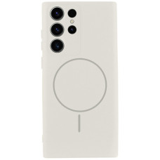 Чохол Silicone Cover Lakshmi Full Camera (AA) with MagFit для Samsung Galaxy S23 Ultra - Білий / White