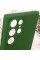 Чохол Silicone Cover Lakshmi Full Camera (AA) with MagFit для Samsung Galaxy S23 Ultra - Зелений / Dark green - фото