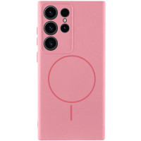 Чохол Silicone Cover Lakshmi Full Camera (AA) with MagFit для Samsung Galaxy S23 Ultra - Рожевий / Light pink