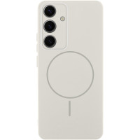 Чохол Silicone Cover Lakshmi Full Camera (AA) with MagFit для Samsung Galaxy S23+ - Білий / White