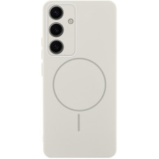 Чохол Silicone Cover Lakshmi Full Camera (AA) with MagFit для Samsung Galaxy S23+ - Білий / White