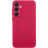 Чохол Silicone Cover Lakshmi Full Camera (AA) with MagFit для Samsung Galaxy S23 FE - Червоний / Rose Red