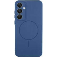 Чохол Silicone Cover Lakshmi Full Camera (AA) with MagFit для Samsung Galaxy S23 FE - Синій / Navy blue