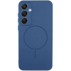 Чохол Silicone Cover Lakshmi Full Camera (AA) with MagFit для Samsung Galaxy S23 FE - Синій / Navy blue