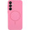 Чохол Silicone Cover Lakshmi Full Camera (AA) with MagFit для Samsung Galaxy S24+ - Рожевий / Light pink