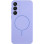 Чохол Silicone Cover Lakshmi Full Camera (AA) with MagFit для Samsung Galaxy S24+ - Бузковий / Dasheen