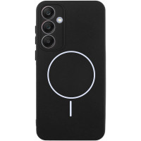 Чохол Silicone Cover Lakshmi Full Camera (AA) with MagFit для Samsung Galaxy S24 FE - Чорний / Black