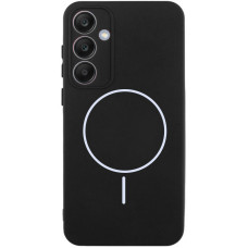 Чохол Silicone Cover Lakshmi Full Camera (AA) with MagFit для Samsung Galaxy S24 FE - Чорний / Black