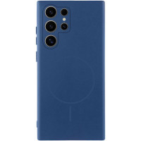 Чохол Silicone Cover Lakshmi Full Camera (AA) with MagFit для Samsung Galaxy S25 Ultra - Синій / Navy blue