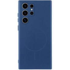 Чохол Silicone Cover Lakshmi Full Camera (AA) with MagFit для Samsung Galaxy S25 Ultra - Синій / Navy blue