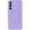 Чохол Silicone Cover Lakshmi Full Camera (AA) with MagFit для Samsung Galaxy S25+ - Бузковий / Dasheen