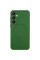 Чохол Silicone Cover Lakshmi Full Camera (AA) with MagFit для Samsung Galaxy S25 - Зелений / Dark green - фото
