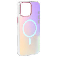 Чохол TPU Lunar Glow (MagFit) для Apple iPhone 13 Pro (6.1) - Baby Pink