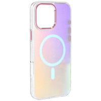 Чохол TPU Lunar Glow (MagFit) для Apple iPhone 16 (6.1) - Baby Pink