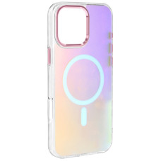 Чохол TPU Lunar Glow (MagFit) для Apple iPhone 16 (6.1) - Baby Pink