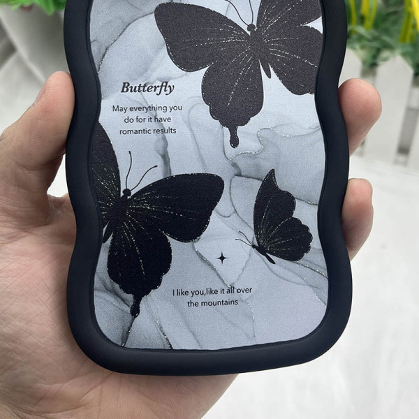 Чехол TPU Cloudy Pictures для Apple iPhone 14 Pro (6.1) - Butterflies - фото