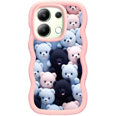 Чехол TPU Cloudy Pictures для Xiaomi Redmi Note 13 Pro 4G / Poco M6 Pro 4G - Bears