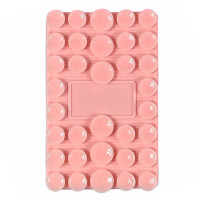Тримач-присоска для телефону Sticker Hold Silicone 100*60 мм - Pink