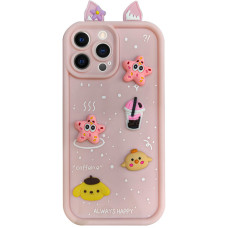 Чехол TPU Toys Case with Ears для Apple iPhone 11 Pro (5.8) - Light Pink