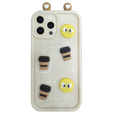 Чехол TPU Toys Case with Ears для Apple iPhone 11 Pro (5.8) - Sand