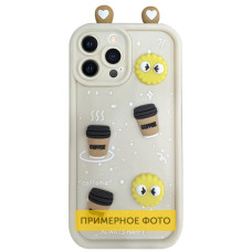 Чехол TPU Toys Case with Ears для Xiaomi Redmi Note 14 Pro 4G - Sand