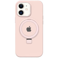 Чехол Silicone Case Full Protective with Ring для Apple iPhone 11 (6.1) - Pink