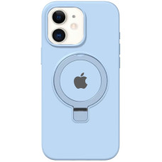 Чехол Silicone Case Full Protective with Ring для Apple iPhone 11 (6.1) - Blue