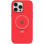Чехол Silicone Case Full Protective with Ring для Apple iPhone 12 Pro Max (6.7) - Red