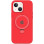 Чехол Silicone Case Full Protective with Ring для Apple iPhone 13 / 14 (6.1) - Red