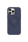 Чохол Silicone Case Full Protective with Ring для Apple iPhone 14 Pro (6.1) - Dark Blue - фото