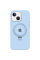 Чехол Silicone Case Full Protective with Ring для Apple iPhone 15 (6.1) - Blue - фото