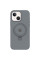Чохол Silicone Case Full Protective with Ring для Apple iPhone 15 (6.1) - Grey - фото