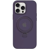 Чохол Silicone Case Full Protective with Ring для Apple iPhone 15 Pro Max (6.7) - Purple