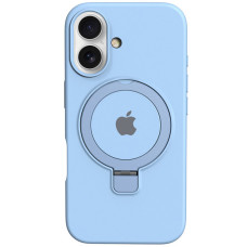 Чохол Silicone Case Full Protective with Ring для Apple iPhone 16 (6.1) - Blue