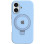 Чехол Silicone Case Full Protective with Ring для Apple iPhone 16 (6.1) - Blue