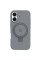 Чохол Silicone Case Full Protective with Ring для Apple iPhone 16 (6.1) - Grey - фото