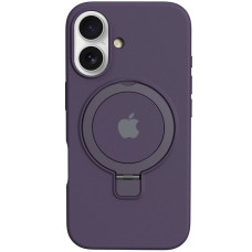 Чохол Silicone Case Full Protective with Ring для Apple iPhone 16 (6.1) - Purple
