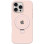 Чохол Silicone Case Full Protective with Ring для Apple iPhone 16 Pro (6.3) - Pink