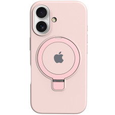 Чохол Silicone Case Full Protective with Ring для Apple iPhone 16 Plus (6.7) - Pink
