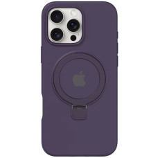 Чехол Silicone Case Full Protective with Ring для Apple iPhone 16 Pro Max (6.9) - Purple