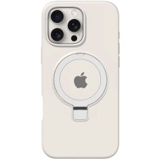 Чехол Silicone Case Full Protective with Ring для Apple iPhone 16 Pro Max (6.9) - White
