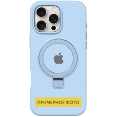 Чехол Silicone Case Full Protective with Ring для Apple iPhone 16e (6.1) - Blue