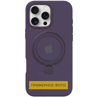 Чохол Silicone Case Full Protective with Ring для Apple iPhone 16e (6.1) - Purple