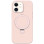Чехол Silicone Case Full Protective NO LOGO with Ring для Apple iPhone 11 (6.1) - Pink