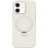 Чехол Silicone Case Full Protective NO LOGO with Ring для Apple iPhone 11 (6.1) - White