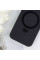Чехол Silicone Case Full Protective NO LOGO with Ring для Apple iPhone 11 (6.1) - Black - фото