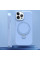 Чехол Silicone Case Full Protective NO LOGO with Ring для Apple iPhone 12 Pro / 12 (6.1) - Blue - фото
