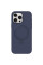 Чехол Silicone Case Full Protective NO LOGO with Ring для Apple iPhone 12 Pro / 12 (6.1) - Dark Blue - фото