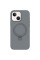 Чехол Silicone Case Full Protective NO LOGO with Ring для Apple iPhone 13 / 14 (6.1) - Grey - фото